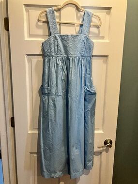 Madewell blue summer dress